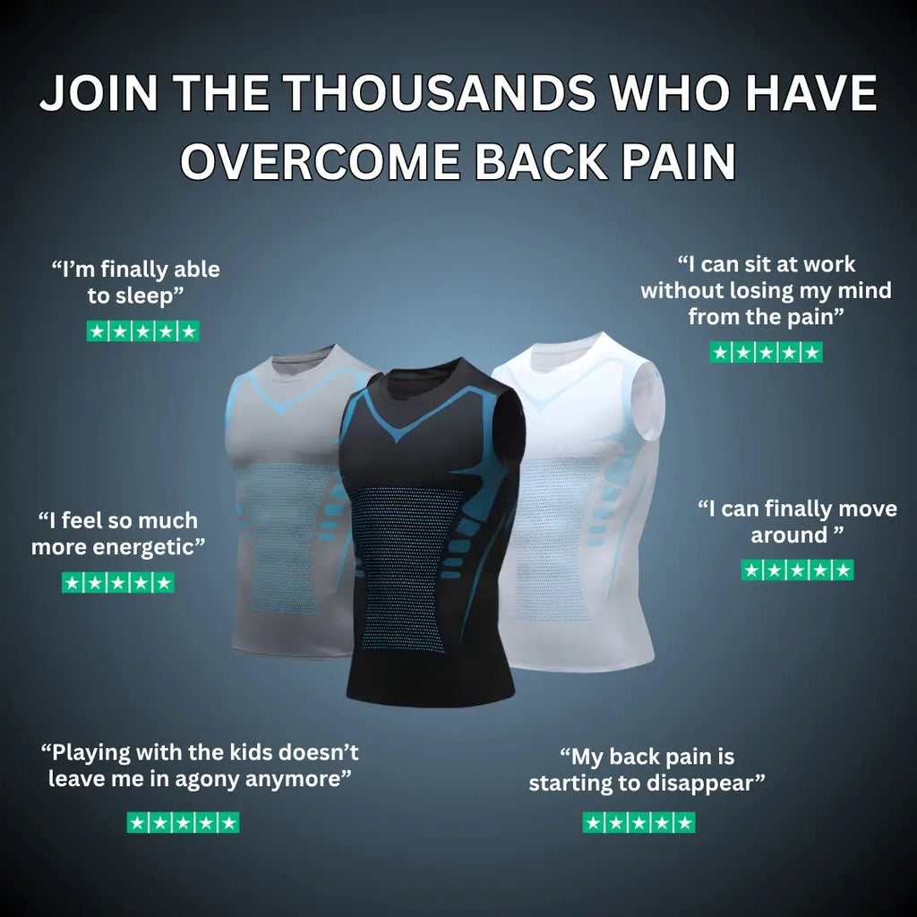 SculptPro™ Ionic Vest | Confidence, Energy & Relief